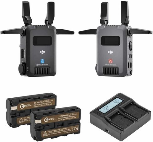DJI SDR Transmission Combo + 2X Batteries Dual Smart Charger Charger in Kuwait