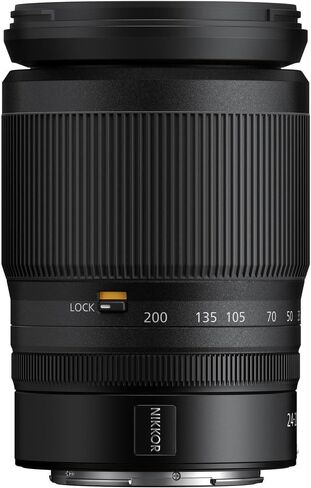Nikon NIKKOR Z 24-200mm f/4-6.3 VR Telephoto Zoom Lens for Nikon Z Cameras (20092) + 64GB Memory Card + Filter Kit + Backpack + Card Reader + Corel Photo Software + Flex Tripod + More in Kuwait