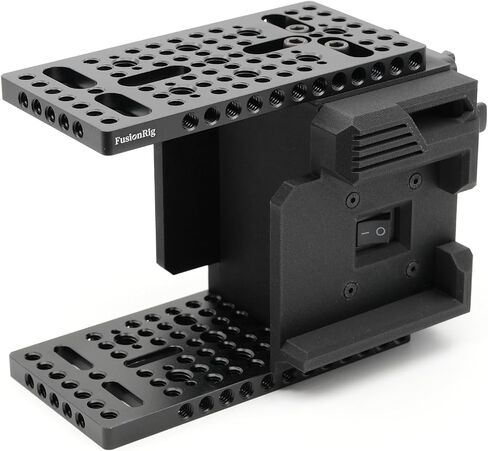 FusionRig New Camera Cage Extension Module Compatible with Nikon ZR,Build-in Voltage Display with 4 D-Tap,Dual USB-C Ports in Kuwait
