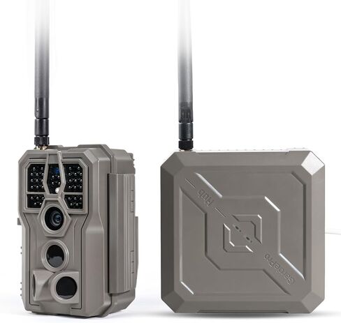 GardePro Link 1.0 Long Range WiFi Trail Camera (R3 Pro + Hub) | 3000ft/1km Range for Hunting, Wildlife & Outdoor Monitoring in Kuwait