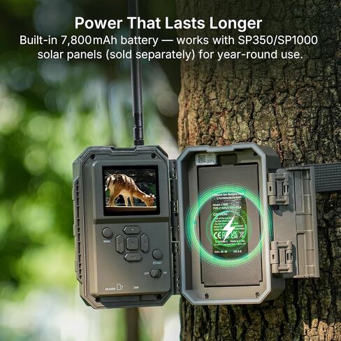 GardePro Link 1.0 Long Range WiFi Trail Camera (R3 Pro + Hub) | 3000ft/1km Range for Hunting, Wildlife & Outdoor Monitoring in Kuwait