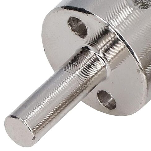 Garosa Glass Hole Saw Drill Bit Stainless Steel Emery Hole Opener 28mm 2pcs for Drilling Marble Granite Ceramic and Glass with 8mm Shank for Tile Work and Home Repair in Kuwait