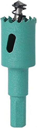 Bimetal 16-50mm HSS M42 Steel for Wood Plastic Drywall with Pilot Drill Bit Green(50mm) in Kuwait
