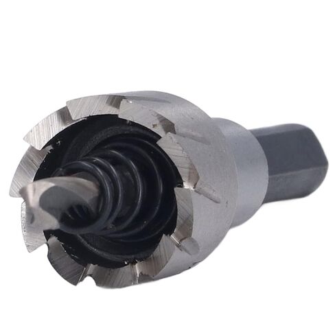 19mm Hole Opener Drill Bit Hole Saw Bit Cutter 3 Flute High Speed Steel for Ceramic Tile Marble Wall Stone with Hex Wrench in Kuwait