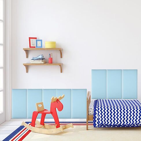 Safety Wall Mat PVC Protective Wall Bumper Anti-Collision Feature Versatile Use for Sitting and Sleeping for Room Decor in Kuwait
