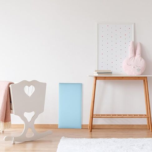 TOYANDONA Safety Wall Mat Soft PVC Anti-Collision Wall Protection Pad for Nursery and Room Easy to Clean for Sleeping and Sitting Areas in Kuwait