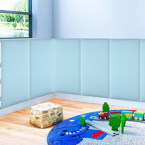 TOYANDONA Safety Wall Mat Soft PVC Anti-Collision Wall Protection Pad for Nursery and Room Easy to Clean for Sleeping and Sitting Areas in Kuwait