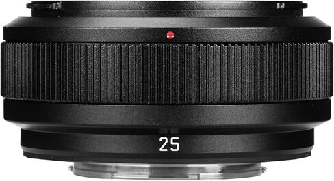 AF25mm F1.8 Autofocus Prime Lens, Micro Four Thirds Mount Camera Lens for Panasonic Lumix, Olympus & OM System M4/3 Mirrorless Cameras (Black) in Kuwait