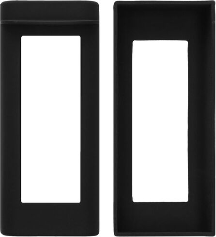 kwmobile Case Compatible with Ring Video Doorbell Pro - Protective Silicone Cover Black in Kuwait