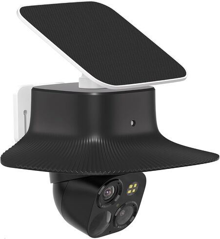 Rain Shade Cover for Eufy SoloCam S340 | Shields camera from rain, snow & sunlight, durable plastic, easy installation, black in Kuwait