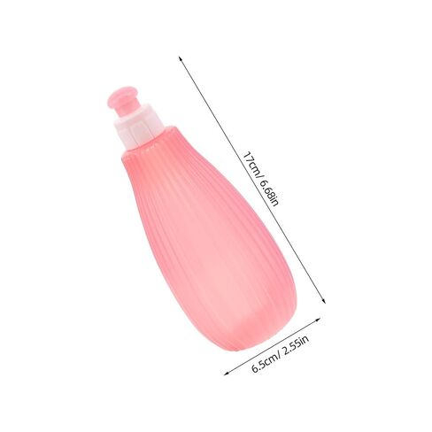 Portable Bidet Sprayer and Handheld Cleaning Bottle 350ml for Bum Care, Personal Bidet with Soft Pink and Blue Colors, Travel Size Portable Water Sprayer for Bathing and Hygiene in Kuwait
