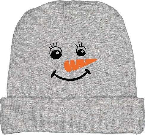 inktastic Cute Snowman Face Baby Beanie Hat in Kuwait