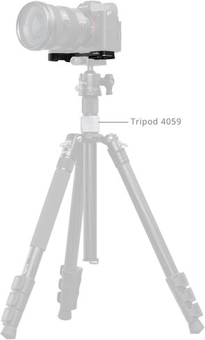SmallRig A7R VI Baseplate, Mount Plate for Sony Alpha 7R VI, 98g Lightweight, Plate for Arca-Swiss, 1/4"-20 Threaded Holes, Ergonomics Design in Kuwait