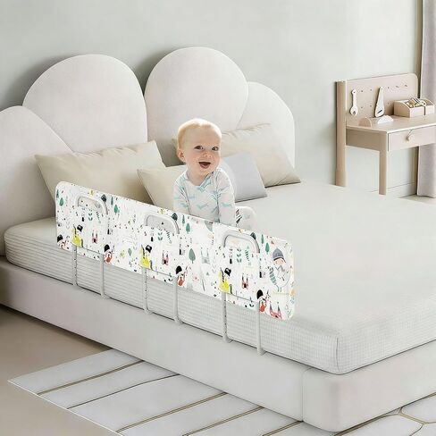Baby Bed Bumpers for Toddlers Kids Bed,Baby Foam Bed Rail Guard for Elderly Adults,39inch Foam Padded Side Rail，Soft Safety Guard Rail for Kids,Side Rail for Queen King Twin Full Size in Kuwait