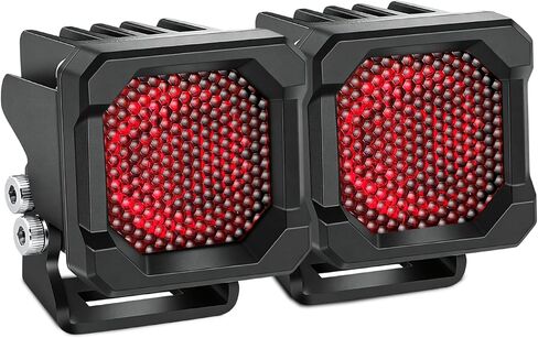 Hitch Reverse Light for Trucks, Nirider 2 Inch Hitch Light Pod for 2x2 Receiver Plug & Play 7 Pin Socket USCAR Trailer Hitch LED Backup Light for Truck Pickup Trailer SUV RV Ford Jeep Towing - White in Kuwait
