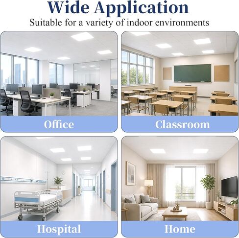 4Pcs Light Diffuser Sheet, LED Light Diffuser Board, LED Diffuser Film, Adhesive Diffuser Panel Stickers for Soften Ceiling Light LED Downlight Spotlight Led Flash Strobe Light(11.8x11.8'') in Kuwait