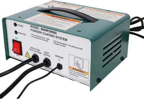 Complete Electrostatic Powder System with Spray Gun and Accessories in Kuwait