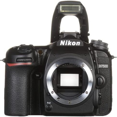 Nikon D7500 DSLR Camera Kit with 18-140mm VR Lens + 128GB Memory + Case + Filters + Tripod + 3 Piece Filter Kit + More (24pc Bundle) (Renewed) in Kuwait