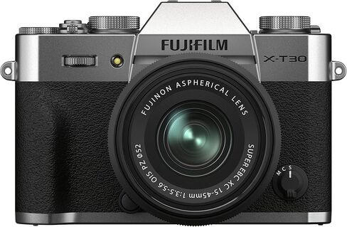Fujifilm X-T30 II XC15-45mm Kit - Silver (Renewed) in Kuwait