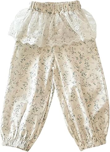 Toddler Harem Pants Baby Girls Loose Breathable Baggy Bloomers 2-7 Years in Kuwait