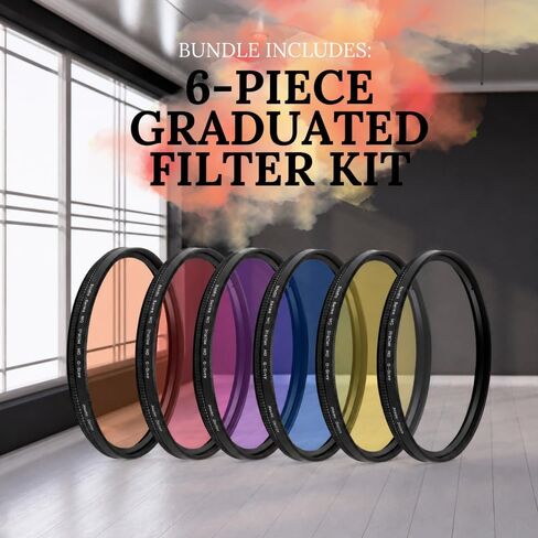 Sigma 18-50mm f/2.8 DC DN Contemporary Lens for Sony E-Mount APS-C Mirrorless Cameras – Bundle with 3PC Filter Kit, 6PC Gradual Filter Set, Lens Pen, Dust Blower, Cleaning Kit & Many More in Kuwait