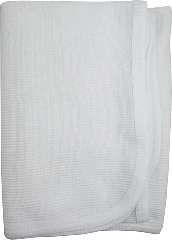 Bambini White Thermal Receiving Blanket in Kuwait