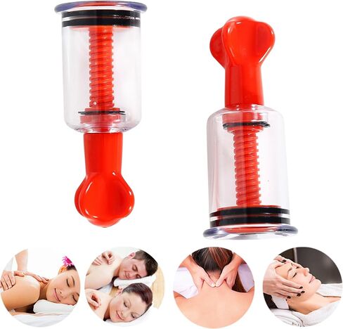 Jesakmie 4pcs Big Size Nipple Sucker for Flat or Inverted Shy Nipples, Red Black Portable Nipple Pump Sucker, Inverted Nipple Puller Suction for Breastfeeding Women (2pcsbig Red + 2pcsbig White) in Kuwait