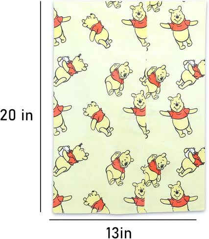 Winnie the Pooh Burp Cloth Set - Bundle with 4 Disney Burp Cloths Clothing Protection for Baby Feeding Plus Stickers, More | Mickey Mouse Baby Accessories Set in Kuwait