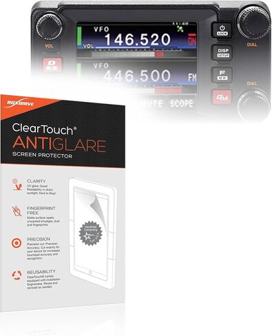 BoxWave Screen Protector Compatible with Yaesu FTM-400XDR - ClearTouch Anti-Glare (2-Pack), Anti-Fingerprint Matte Film Skin in Kuwait