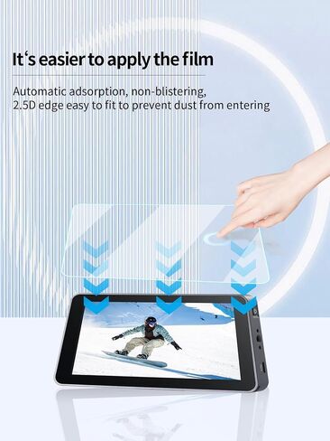 Screen Protector for GODOX GM6S Pro 5.5inch Camera Field Monitor,High-definition Scratch Resistant Nanofilm Film,HD Clear,Bubble Free,Easy Installation,2 Pack in Kuwait