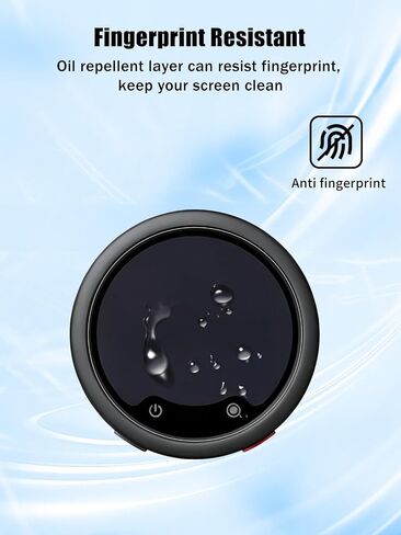 2-in-1 Screen Protector for Insta360 Mic Pro Transmitter & Receiver | 9H Tempered Glass Film Impact Resistance Anti-Fingerprint High Sensitive, 9-PCS in Kuwait