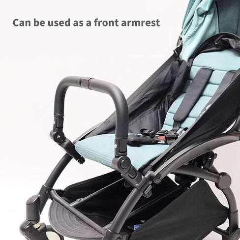 Strollers Bumper Adjustable Handlebar Replacement Crossbars Fit Most Pushchair Pram Armrest Detachable in Kuwait