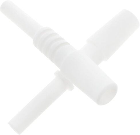 White Ceramic Nozzles 79.5x14mm/3.13x0.55Inch 2PCS | High-Temperature Resistant Tip For Handheld Sandblaster Blast Gun, , Blasting Equipment Accessory in Kuwait