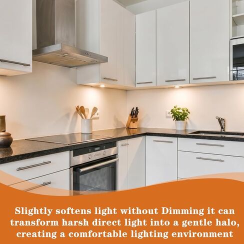 3Pcs Light Diffuser Sheet- Adhesive Ceiling Light Diffuser 11.2 × 8.2in | Cutable White Fluorescent Light Diffuser for Soften Ceiling Light LED Downlight, Spotlight, Led Panel, Track Light in Kuwait