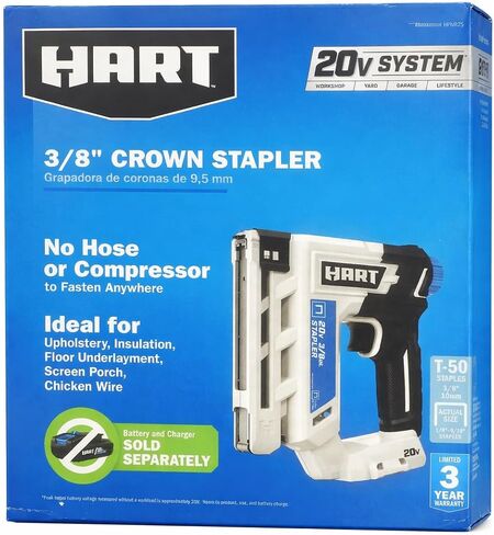 HART 20V 3/8 in. Crown Stapler (Tool-Only) in Kuwait