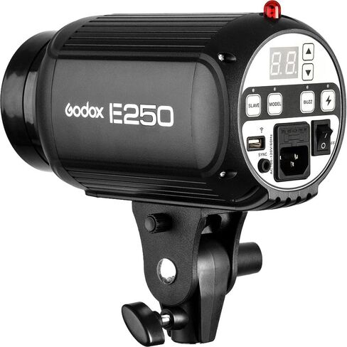 Godox Flash E250 Compact Studio Flash Head for Portrait and Product Photography, Reliable Lighting Output, Easy Controls, Durable Build for Small Studio Setups in Kuwait