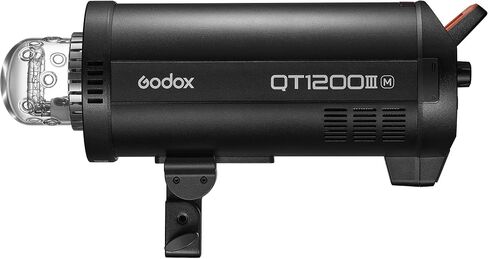 Godox Flash QT1200IIIM Flash Head, High-Power Studio Flash with Fast Recycling, High-Speed Sync, Precise Flash Duration, Consistent Color, Durable Professional Lighting in Kuwait