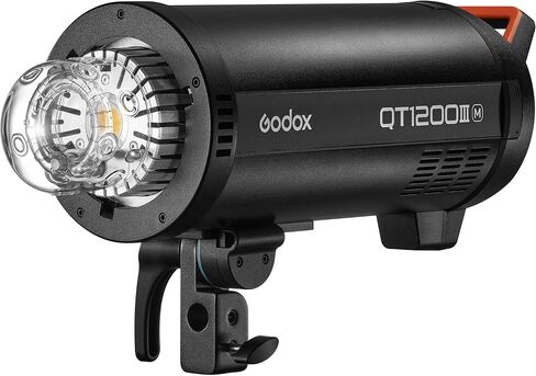 Godox Flash QT1200IIIM Flash Head, High-Power Studio Flash with Fast Recycling, High-Speed Sync, Precise Flash Duration, Consistent Color, Durable Professional Lighting in Kuwait