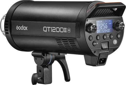 Godox Flash QT1200IIIM Flash Head, High-Power Studio Flash with Fast Recycling, High-Speed Sync, Precise Flash Duration, Consistent Color, Durable Professional Lighting in Kuwait