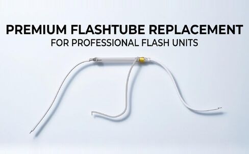 Yoidesu Replacement Flash Tube for V850 V860 V860II V1 TT685 TT600 Flash Units, Original Technology Long Lifespan, Photography Repair Accessory for Studio Outdoor Filming in Kuwait