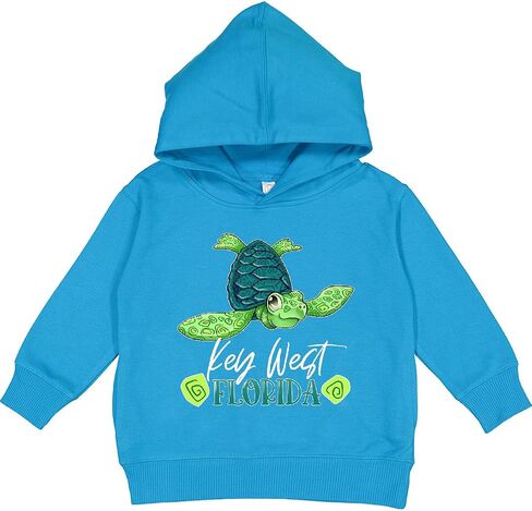 inktastic Key West, Florida Happy Sea Turtle Toddler Hoodie in Kuwait
