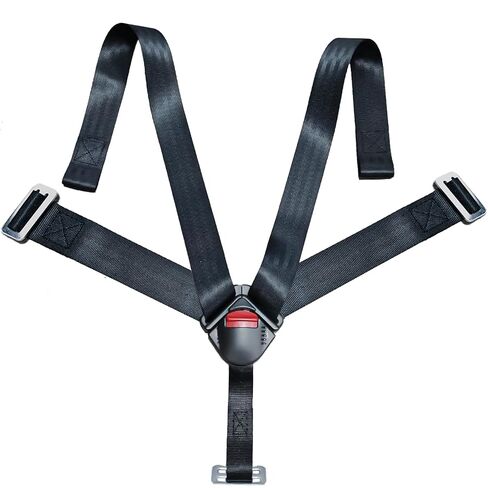 5-Point Chest Harness Clip, Universal Harness Buckle Replacement, Adjustable Safety Fastener for Stroller in Kuwait