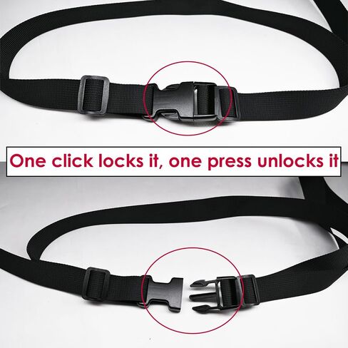 2 Point Harness Baby High Chair Strap, Replacement 2 Point Harness Straps for Baby Stroller, Toddler Chest Strap for Pushchair High Chair for Pushchair Children's Chair in Kuwait