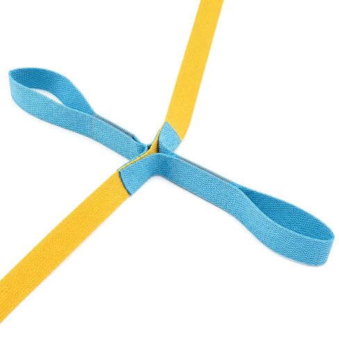 Okllen 2 Pieces Safety Walking Rope with 12 Colorful Handles, Outdoor Daycare Rope for Preschool Daycare Teacher, Nursery, Kindergarten in Kuwait