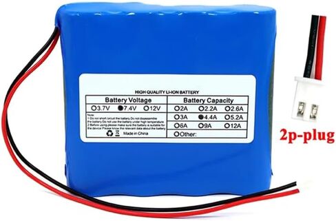 4400mAh 7.4v 4.4Ah 18650 2S2P Battery for Solar Light Stage Lighting POS Machine in Kuwait