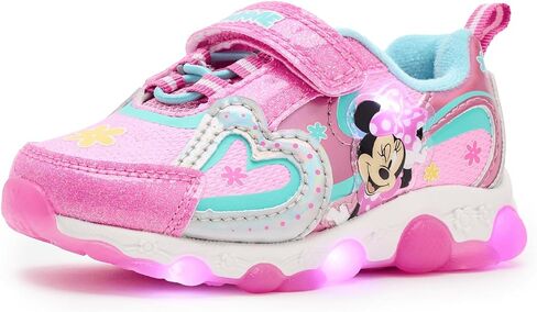 Josmo Girls Minnie Mouse Lighted Sneakers (Toddler/Little Kid) in Kuwait