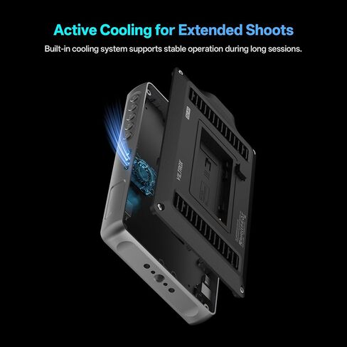VILTROX DC-A1 2800Nits 7" Touchscreen Camera Field Monitor Sunshade Battery | 7 Inch Full HD 1920x1080 IPS 4K HDMI Loop In/Out 3D LUT Waveform Vectorscope Histogram Focus Peaking Zebra for Video Shooting in Kuwait