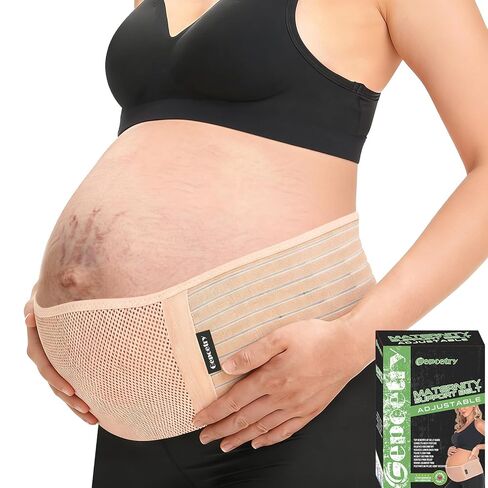 Maternity Belly Band for Pregnant Women Pregnancy Belly Band | Adjustable Maternity Belt for Abdomen Pelvic, Waist, & Back Pain For All Stages of Pregnancy & Postpartum in Kuwait