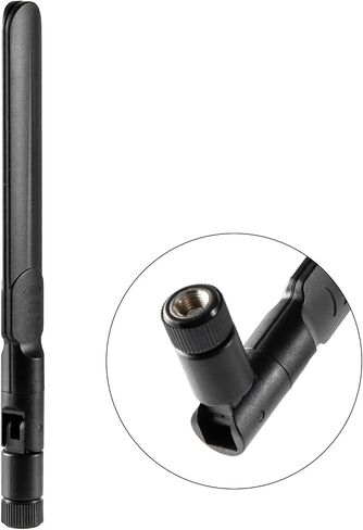 8dBi RP-SMA Male 3G 4G LTE Cellular Trail Camera Long Range Antenna Compatible with Spypoint Link Micro Link Dark Link S Link EVO Tactacam Stealth Cam Camera Cellular Trail Camera (Pack of 2) in Kuwait