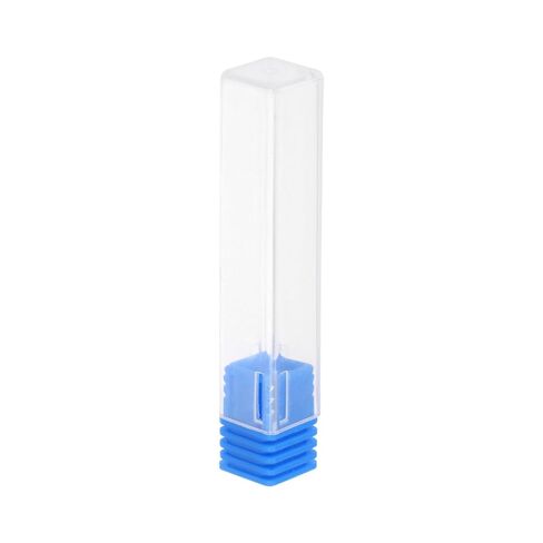 Engraving CNC Router Bit 1/8" 3.175mm Shank 0.1mm Tip 10 Degree Solid Carbide 3 Flutes with Plastic Box for Wood Acrylic PVC MDF Plastic in Kuwait